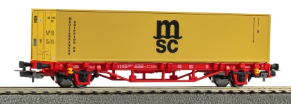 PIKO 27726 - H0 - Containertragwagen MSC, NS, Ep. V